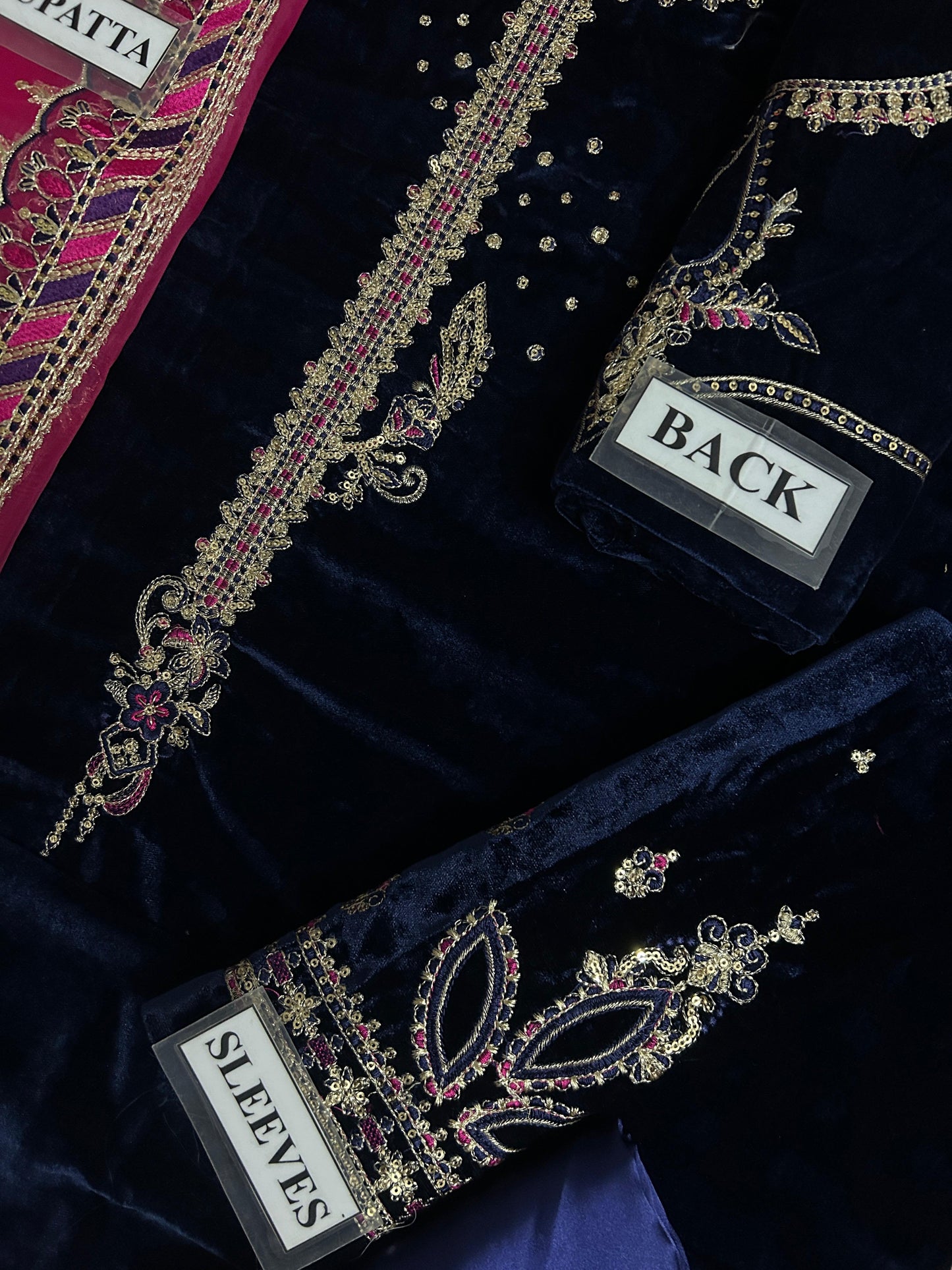 Naqashi Embroidered Velvet