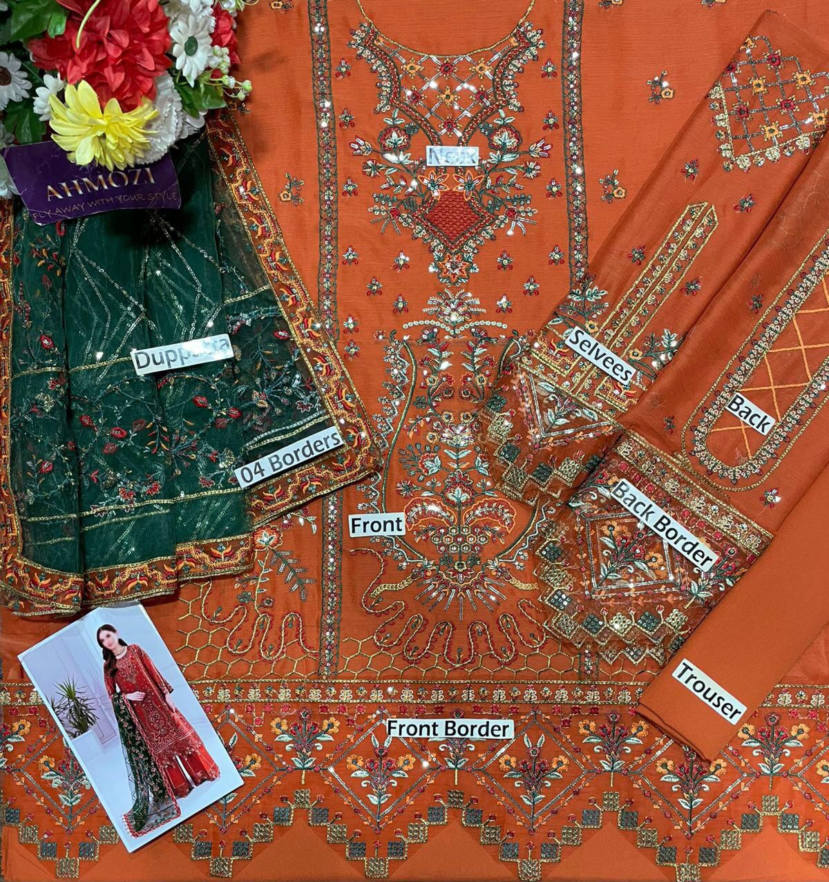 Alizeh Embroidered Chiffon Collection