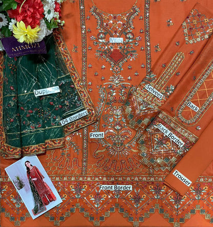 Alizeh Embroidered Chiffon Collection