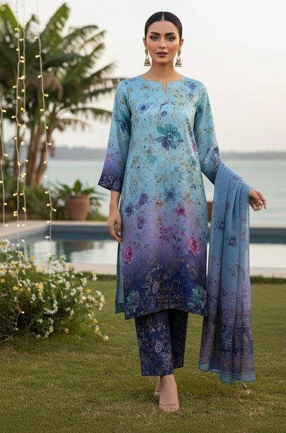 Floral Digital Printed