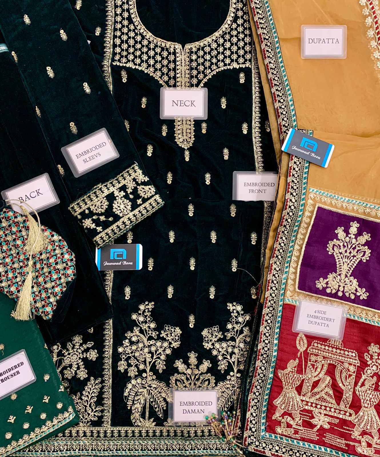 Jazmin Chandni Velvet Collection