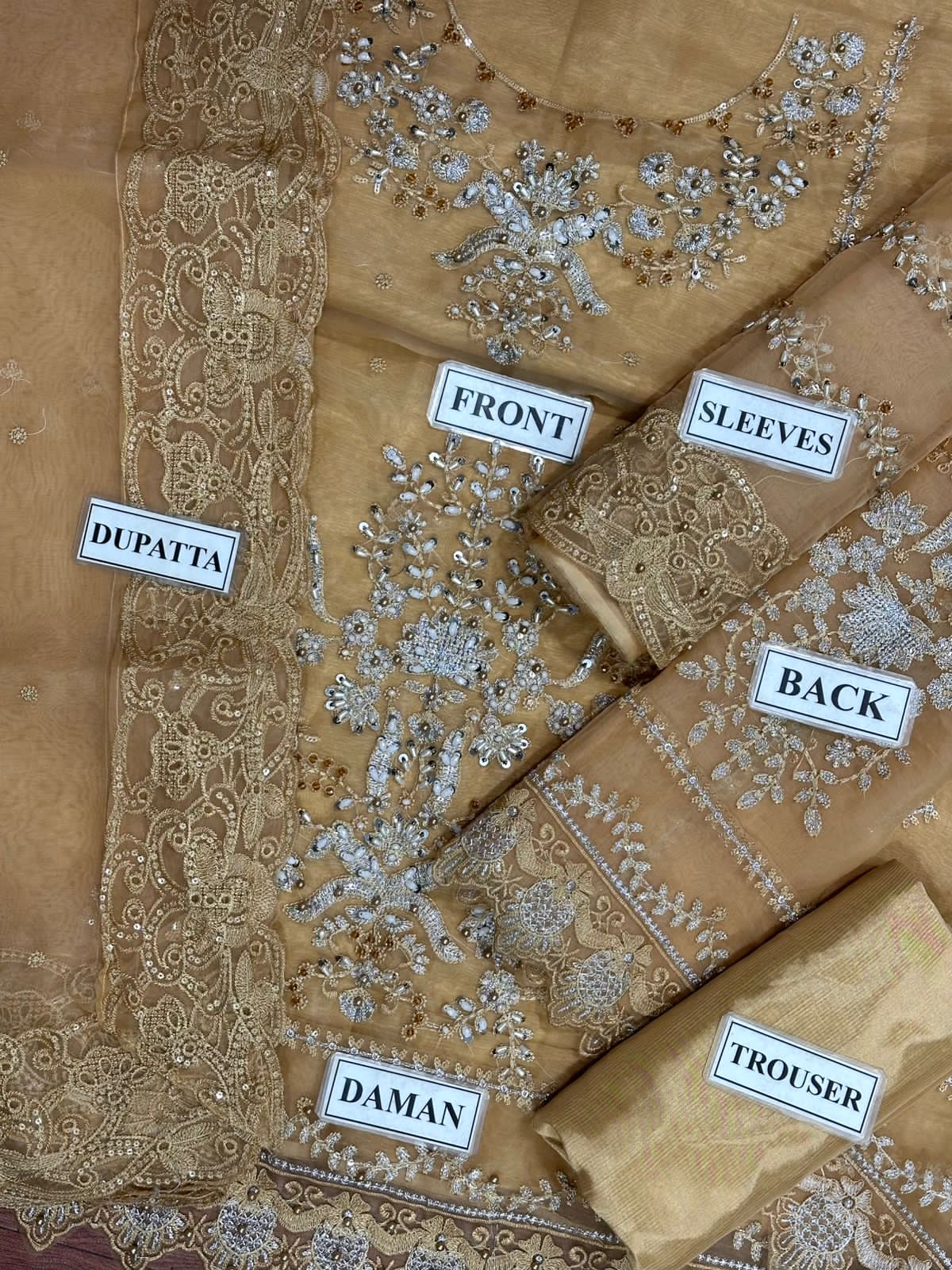 Mushq Espoir Luxury Pret ADDA Organza