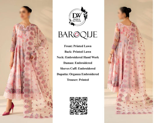 BAROQUE FANCY ORGANZA DUPATTA