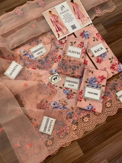 BAROQUE FANCY ORGANZA DUPATTA