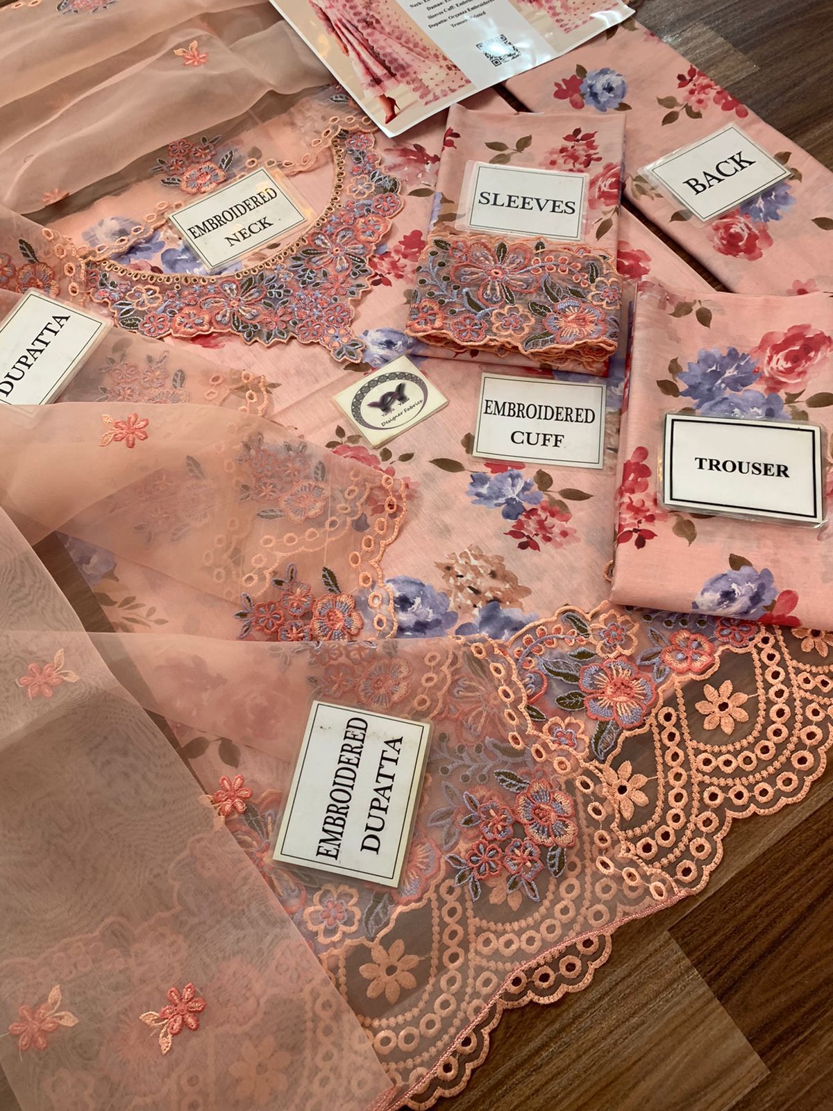 BAROQUE FANCY ORGANZA DUPATTA