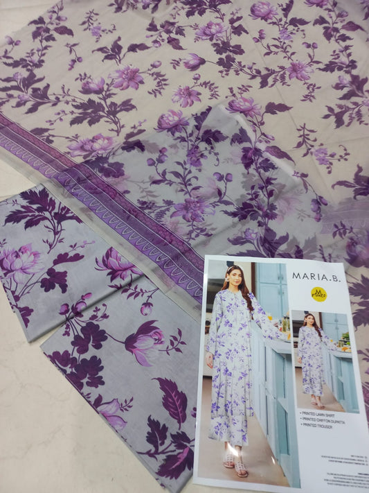 Maria-B Printed Lawn