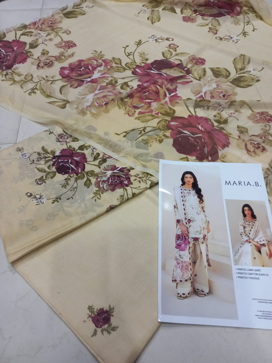 Maria-B Printed Lawn