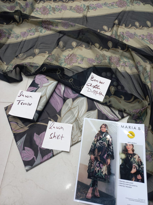 Maria-B Printed Lawn
