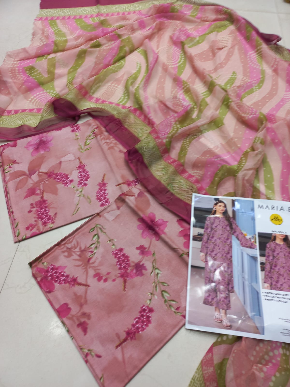 Maria-B Printed Lawn