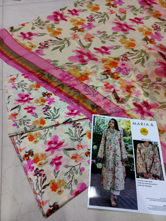Maria-B Printed Lawn