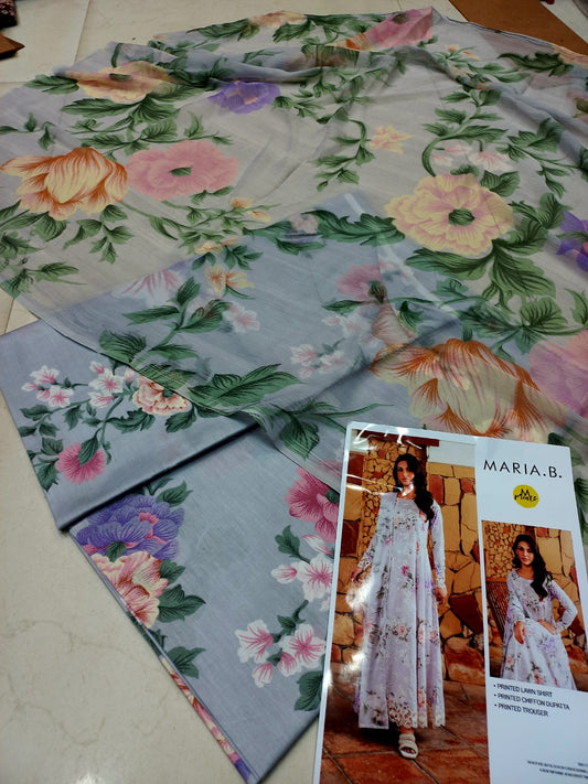Maria-B Printed Lawn