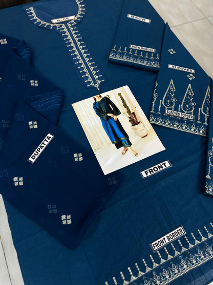 ZAIB LAWN CHIFFON