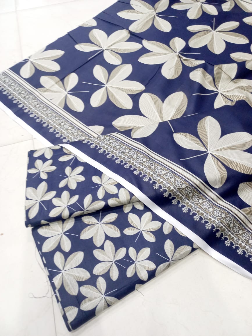 Mix Brand 3 Pcs Printed Cotton