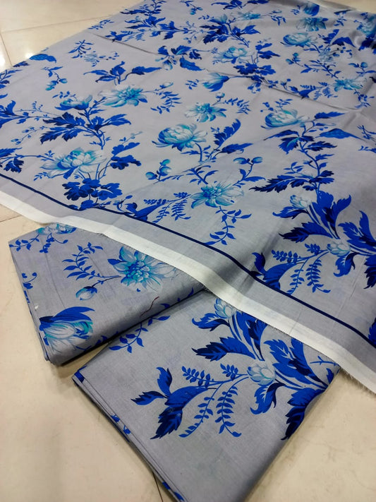 Mix Brand 3 Pcs Printed Cotton