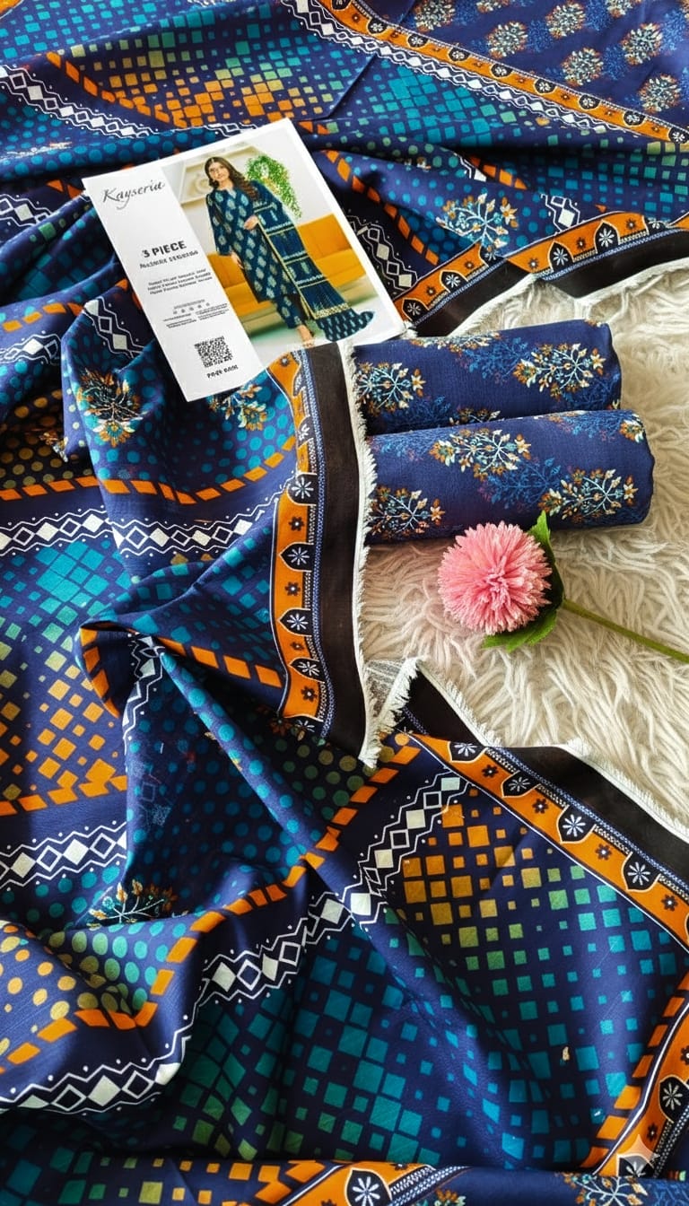 KEYSERIA KHADDAR 3 PCS