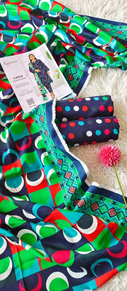 KEYSERIA KHADDAR 3 PCS