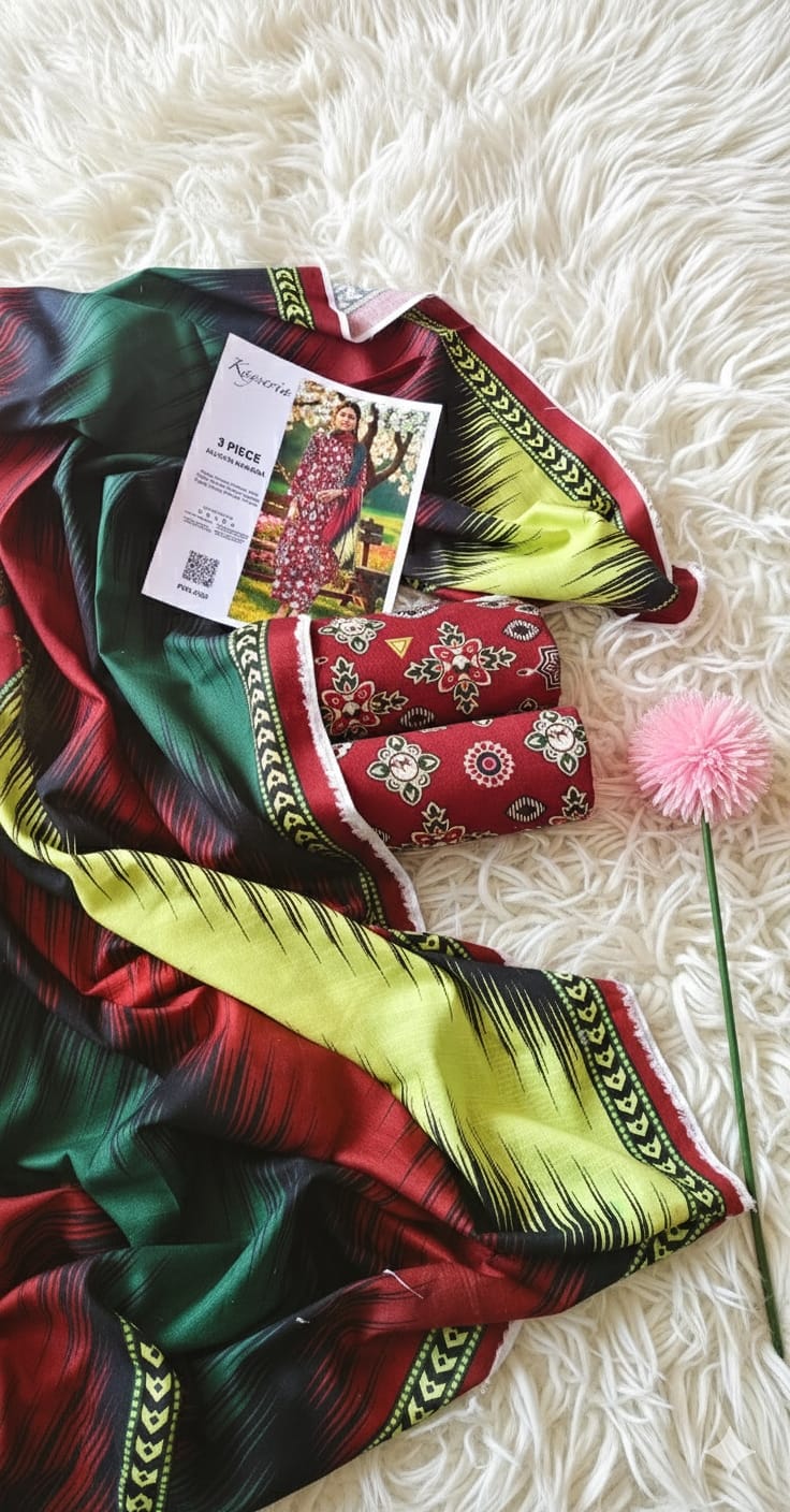 KEYSERIA KHADDAR 3 PCS