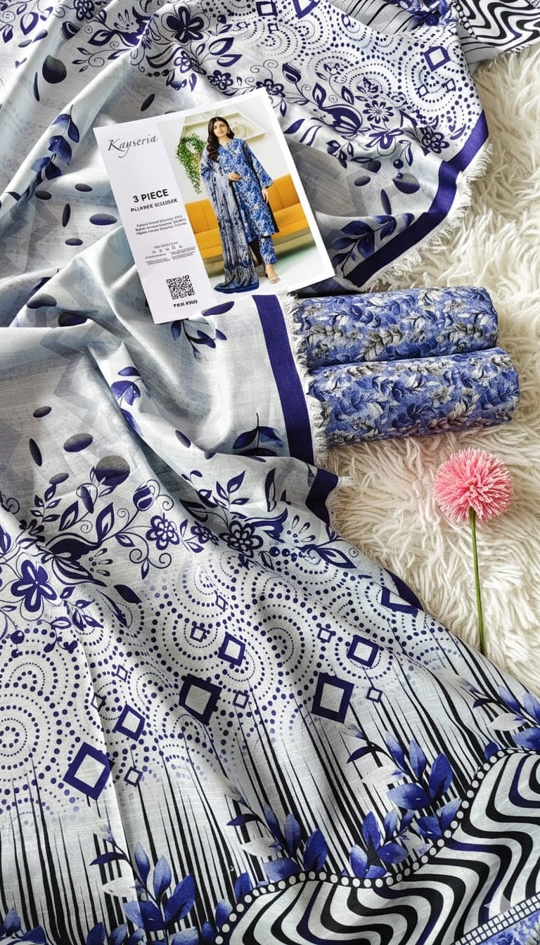 KEYSERIA KHADDAR 3 PCS