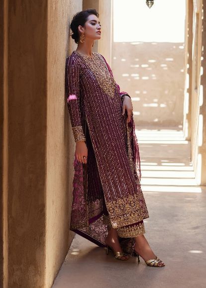 Kanwal Malik Chiffon Embroidered Collection
