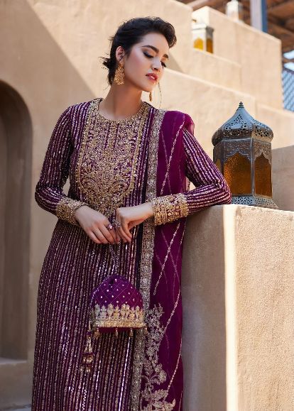 Kanwal Malik Chiffon Embroidered Collection