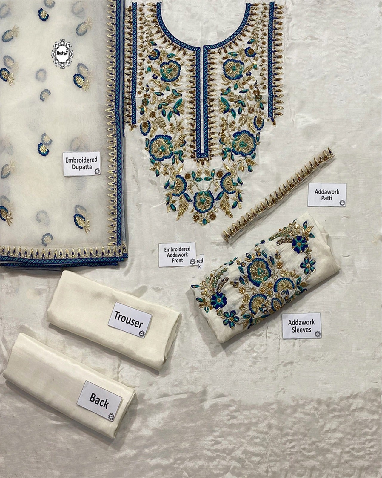 Alizay Saad Hand Embellished Formal Wedding Collection