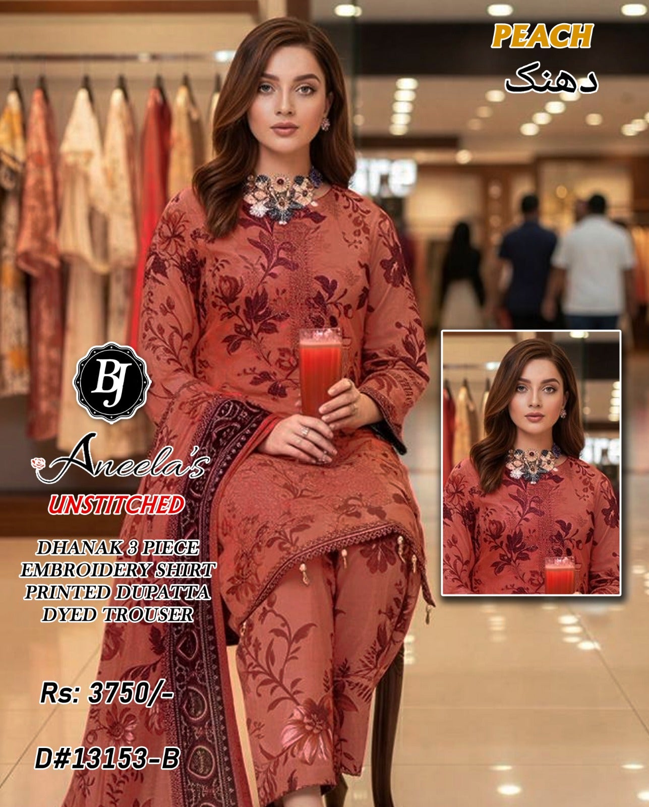 Dhanak Embroidered Collection