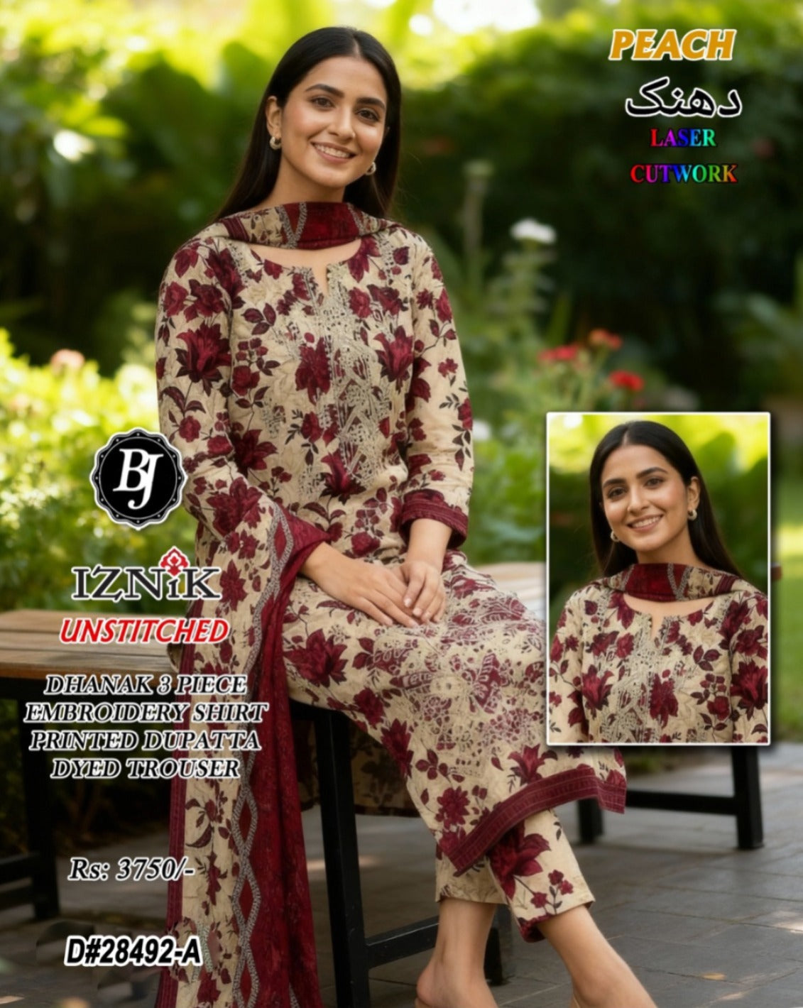 Dhanak Embroidered Collection