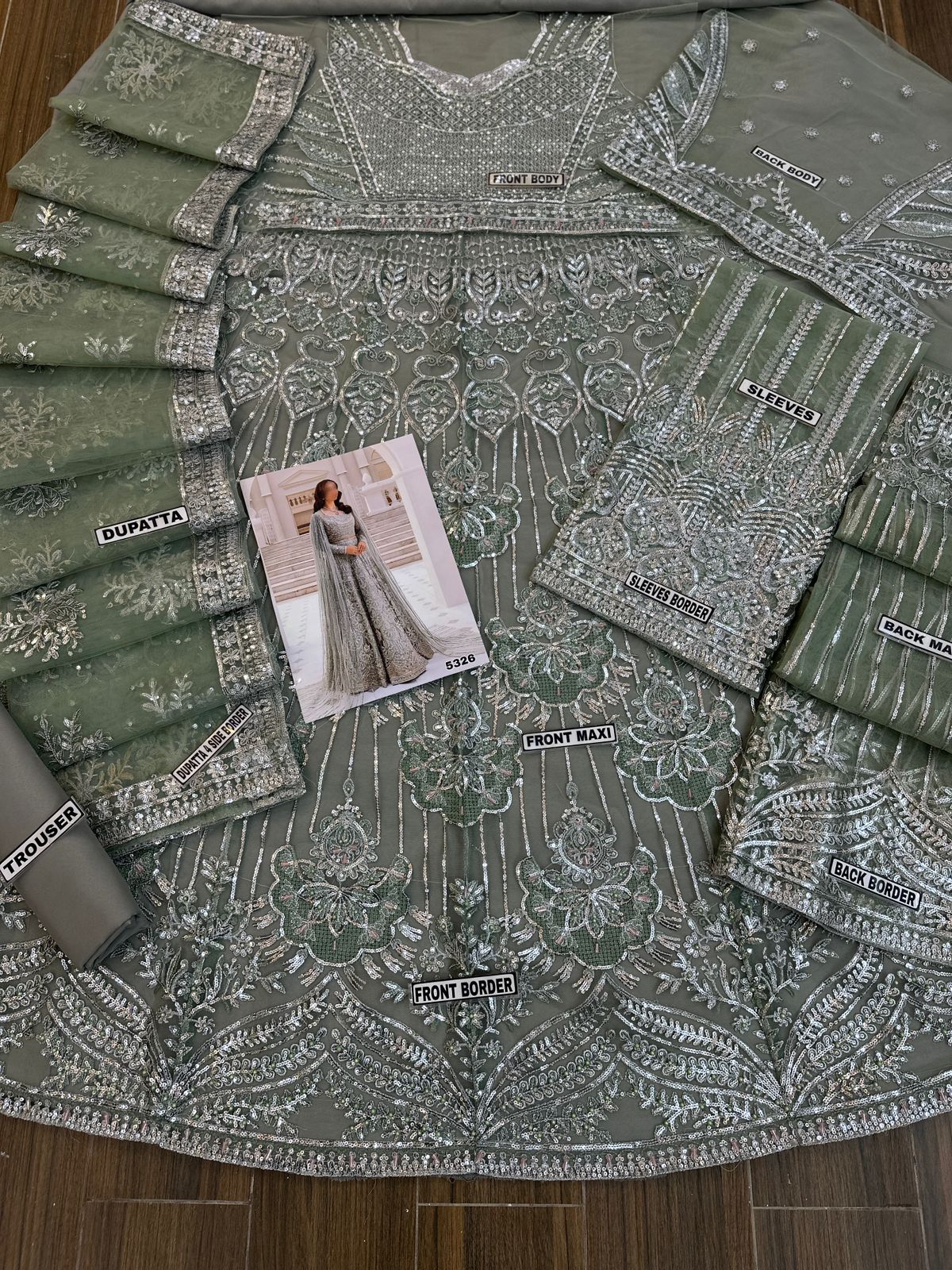 ERUM KHAN BRIDAL MAXI