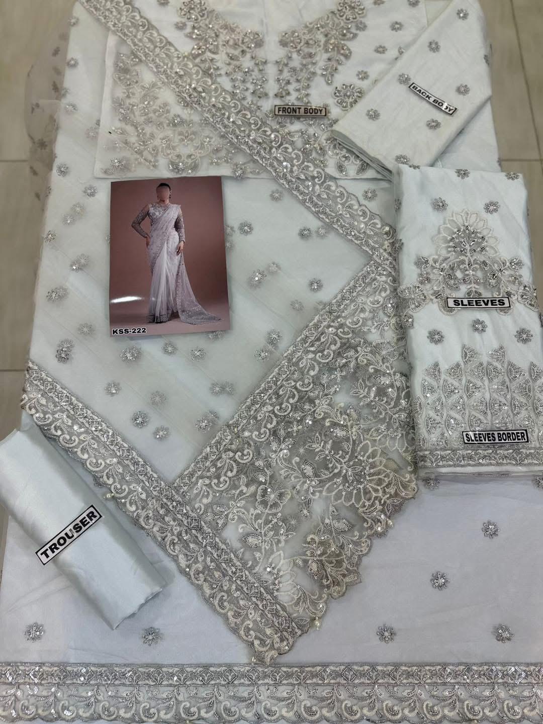 MARIA-B NET SAREE