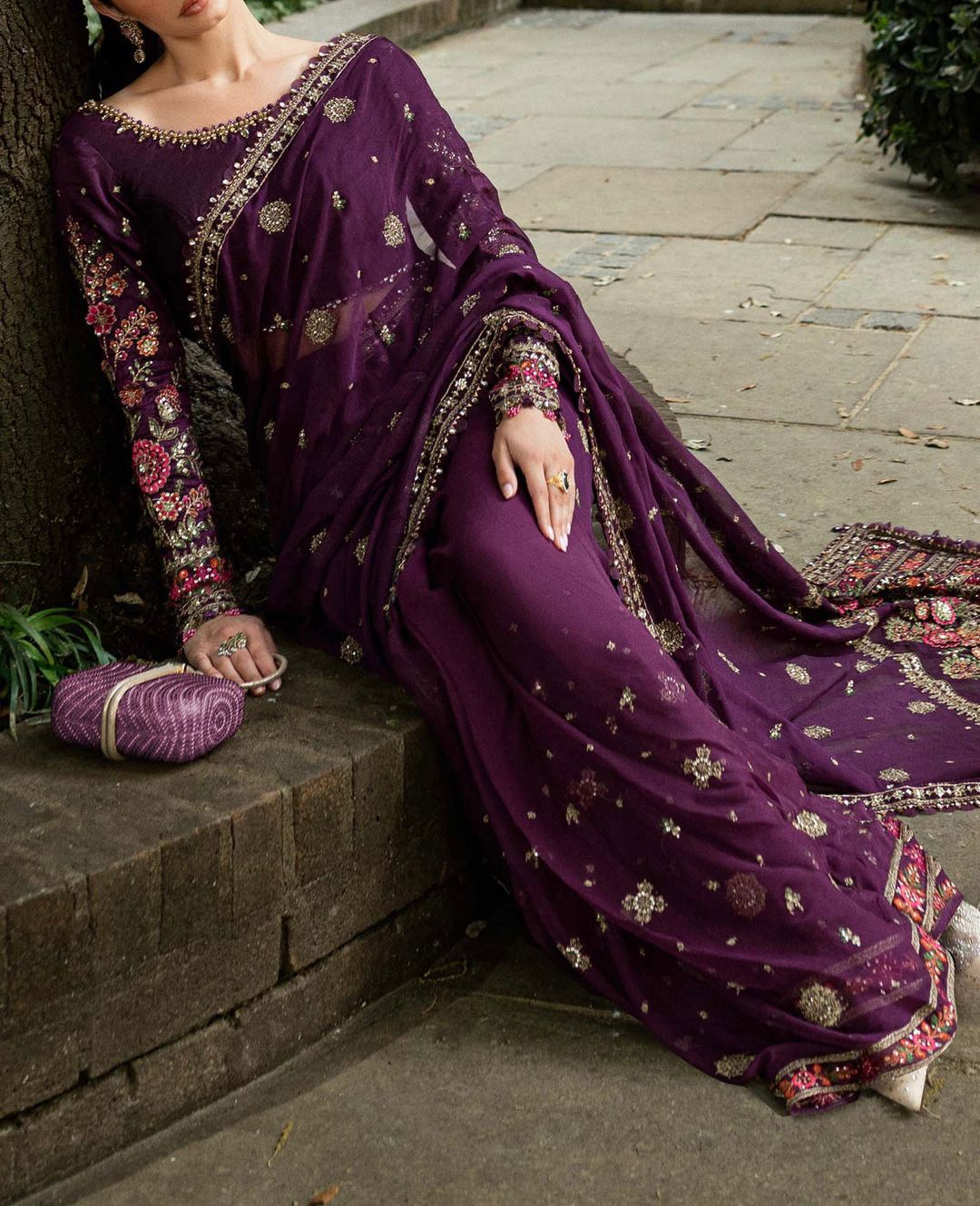 MARIA-B CHIFFON SAREE