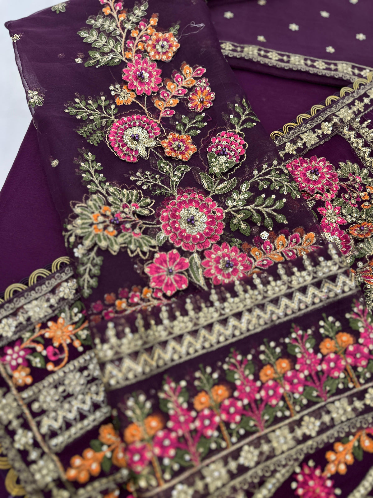 MARIA-B CHIFFON SAREE