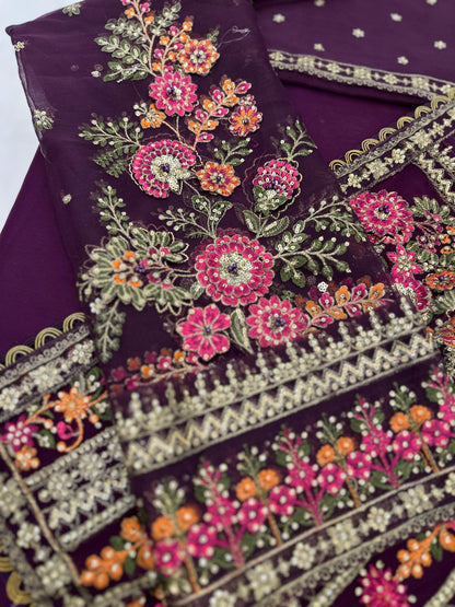 MARIA-B CHIFFON SAREE