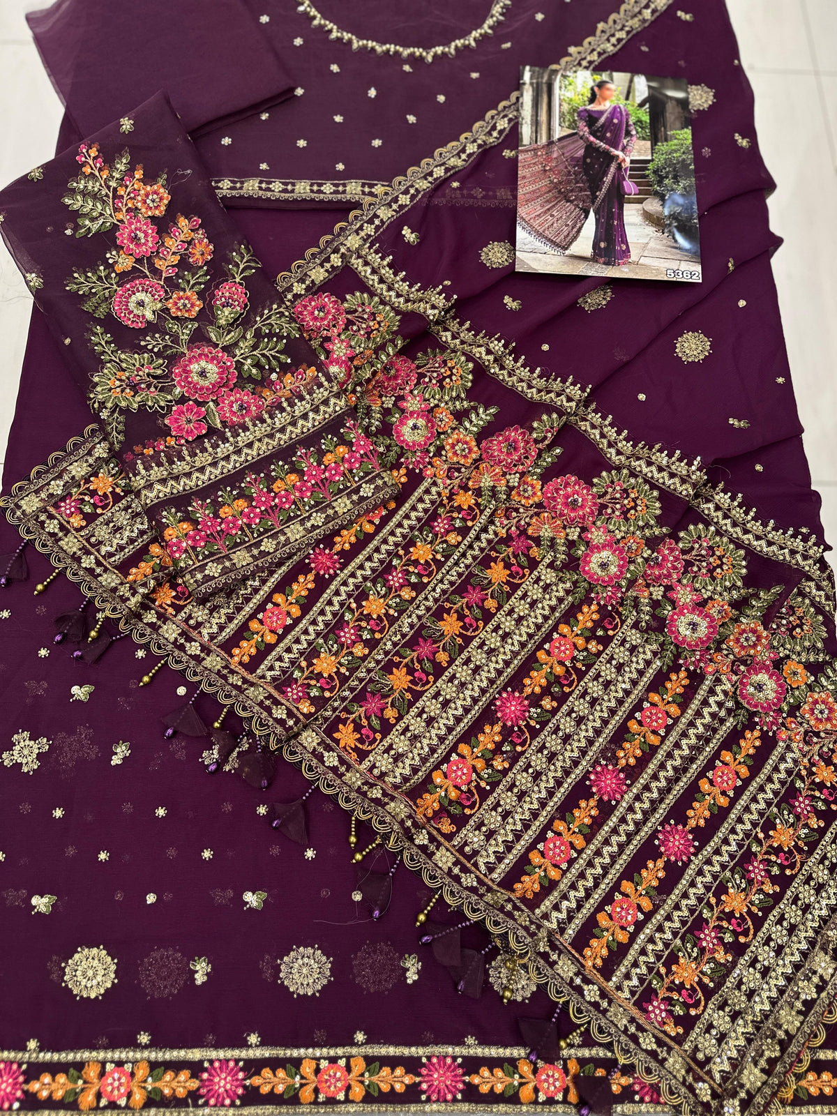 MARIA-B CHIFFON SAREE
