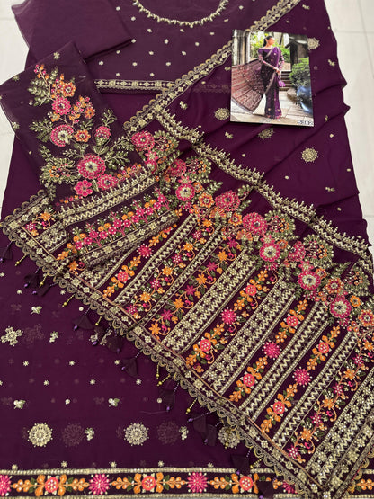 MARIA-B CHIFFON SAREE