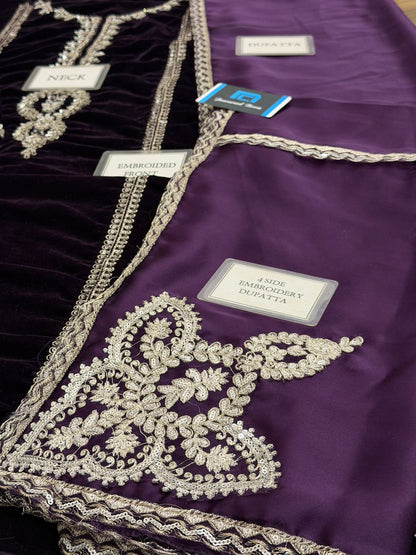 FARIDA HASSAN Luxury Velvet