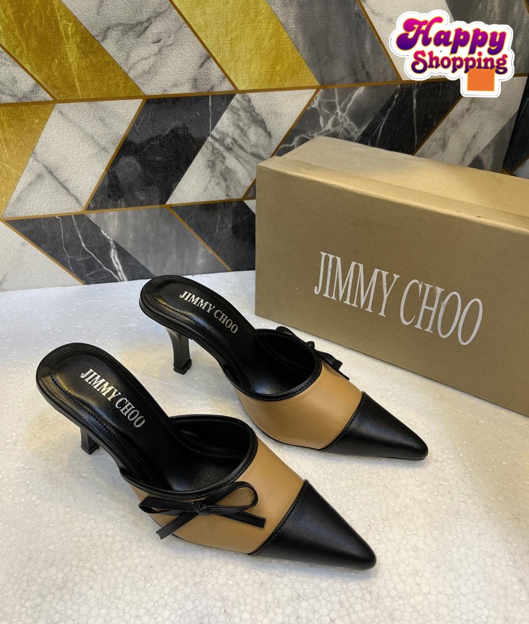 Jimmy Choo Tie Pointy Heel
