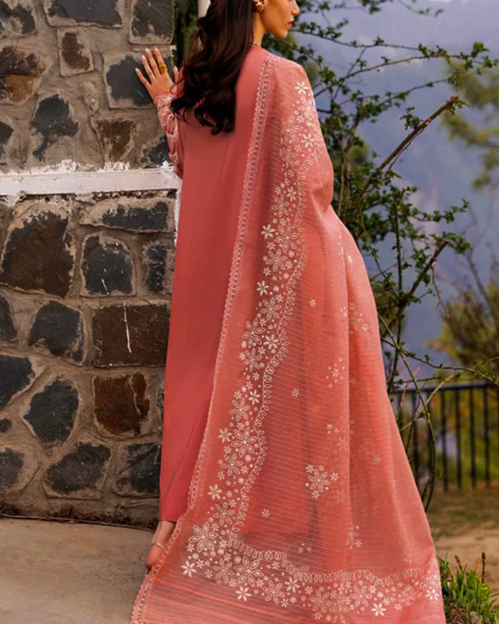 QALAMKAR LAWN KHADDI NET