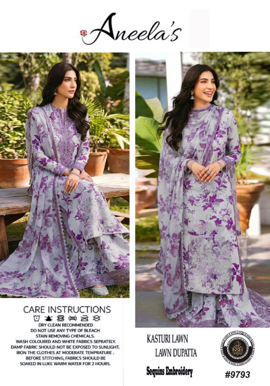 Kasturi Lawn With Lawn Dupatta