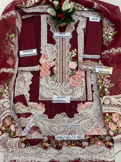 Crimson Luxury Lawn Collection