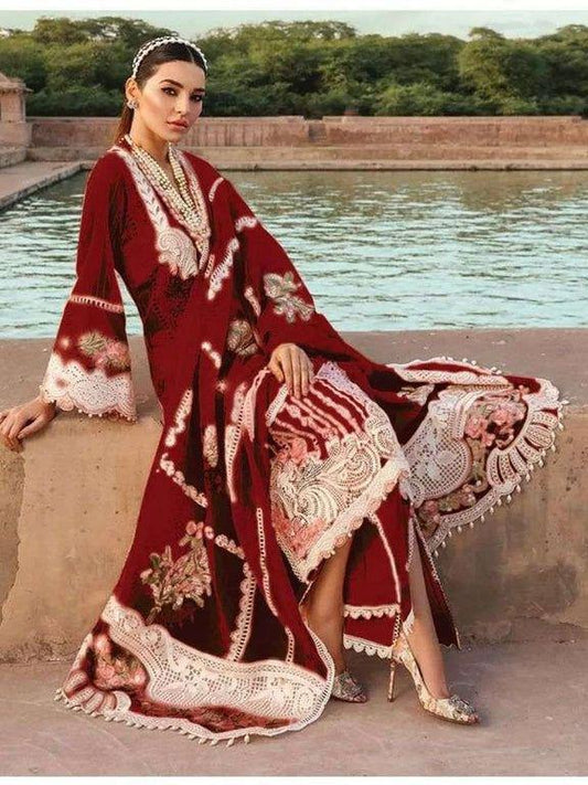 Crimson Luxury Lawn Collection