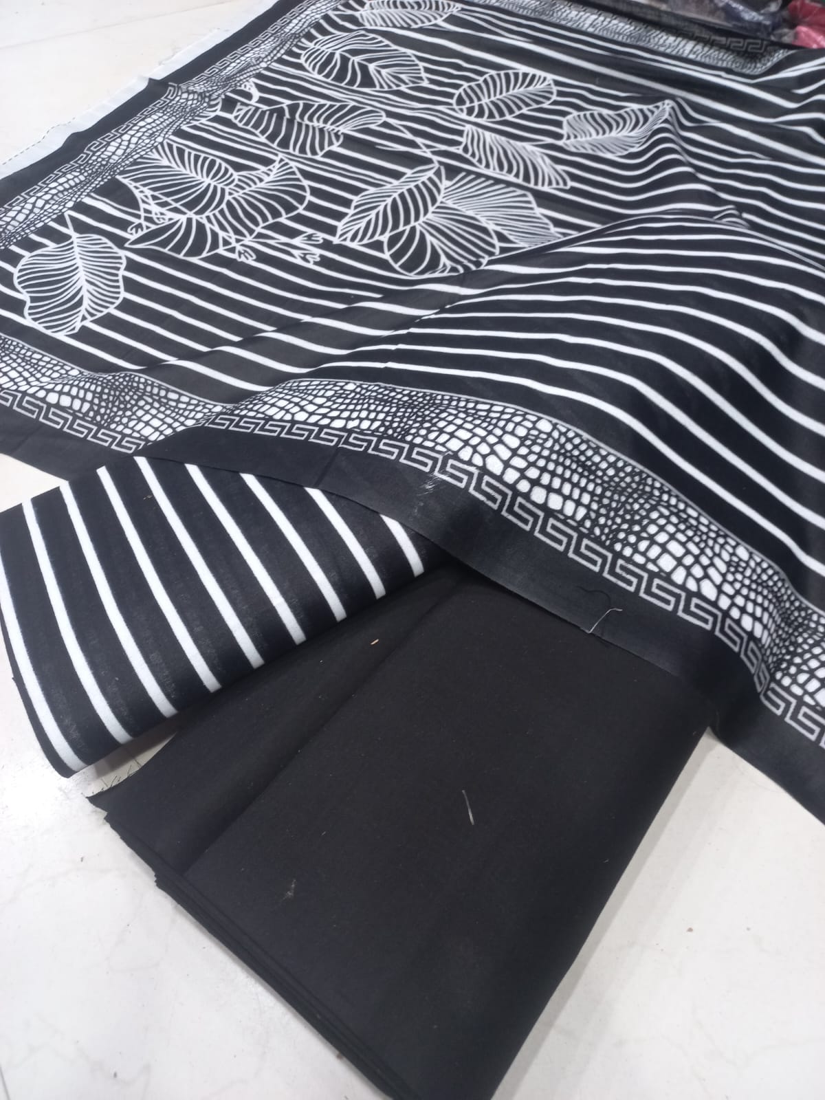Mix Brand 3 Pcs Printed Cotton