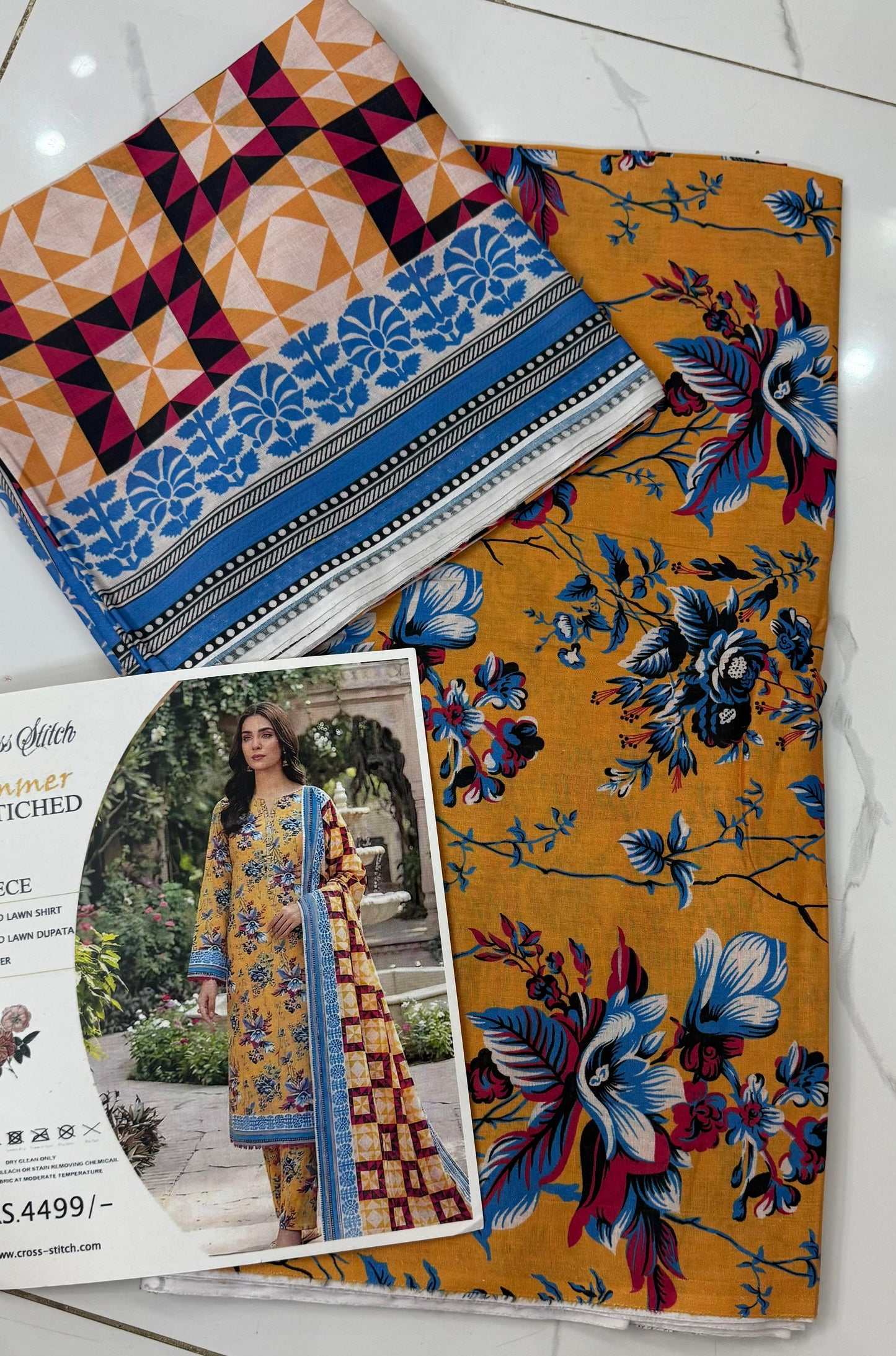 CROSS STITCH SUMMER LAWN COLLECTION