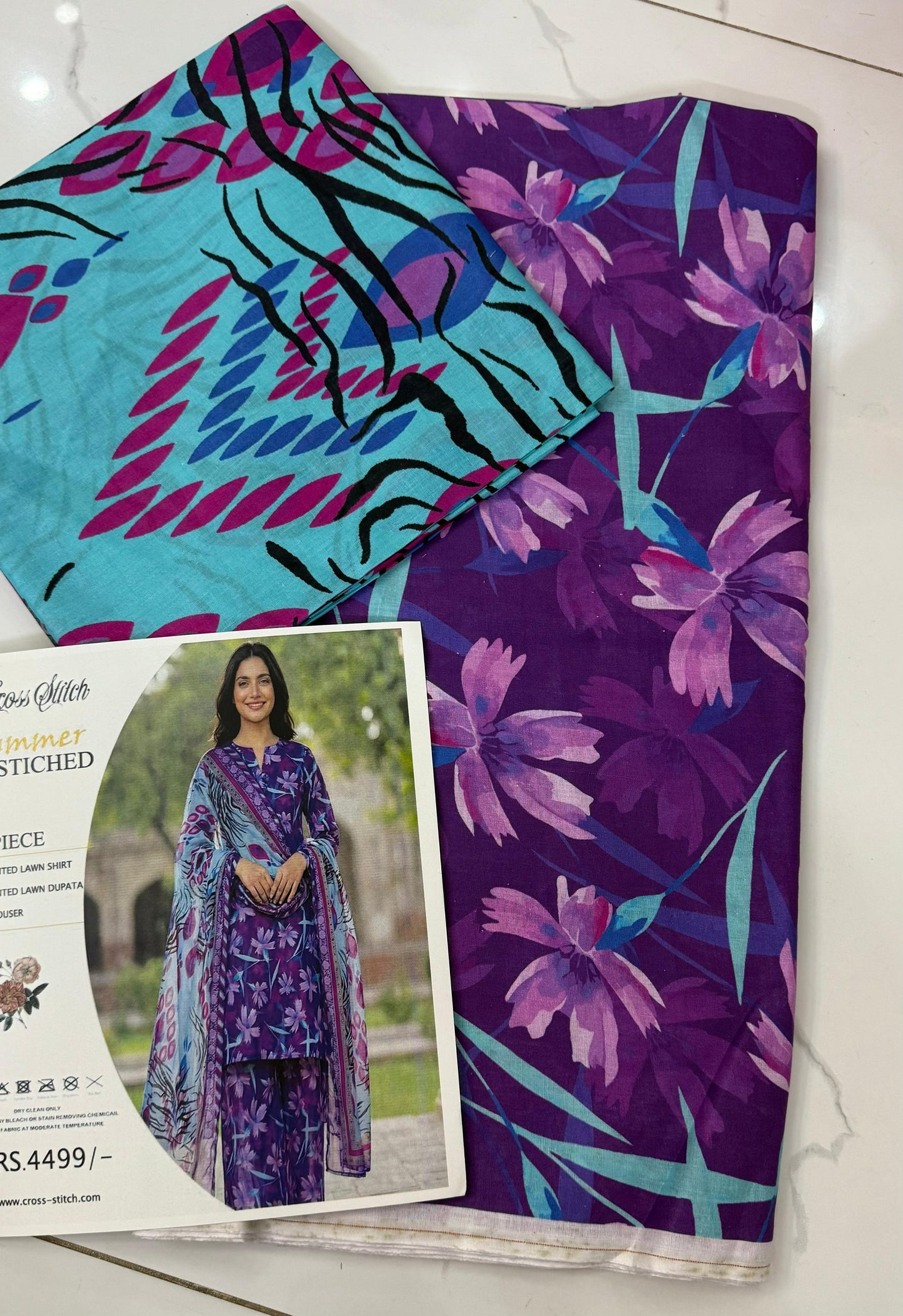 CROSS STITCH SUMMER LAWN COLLECTION