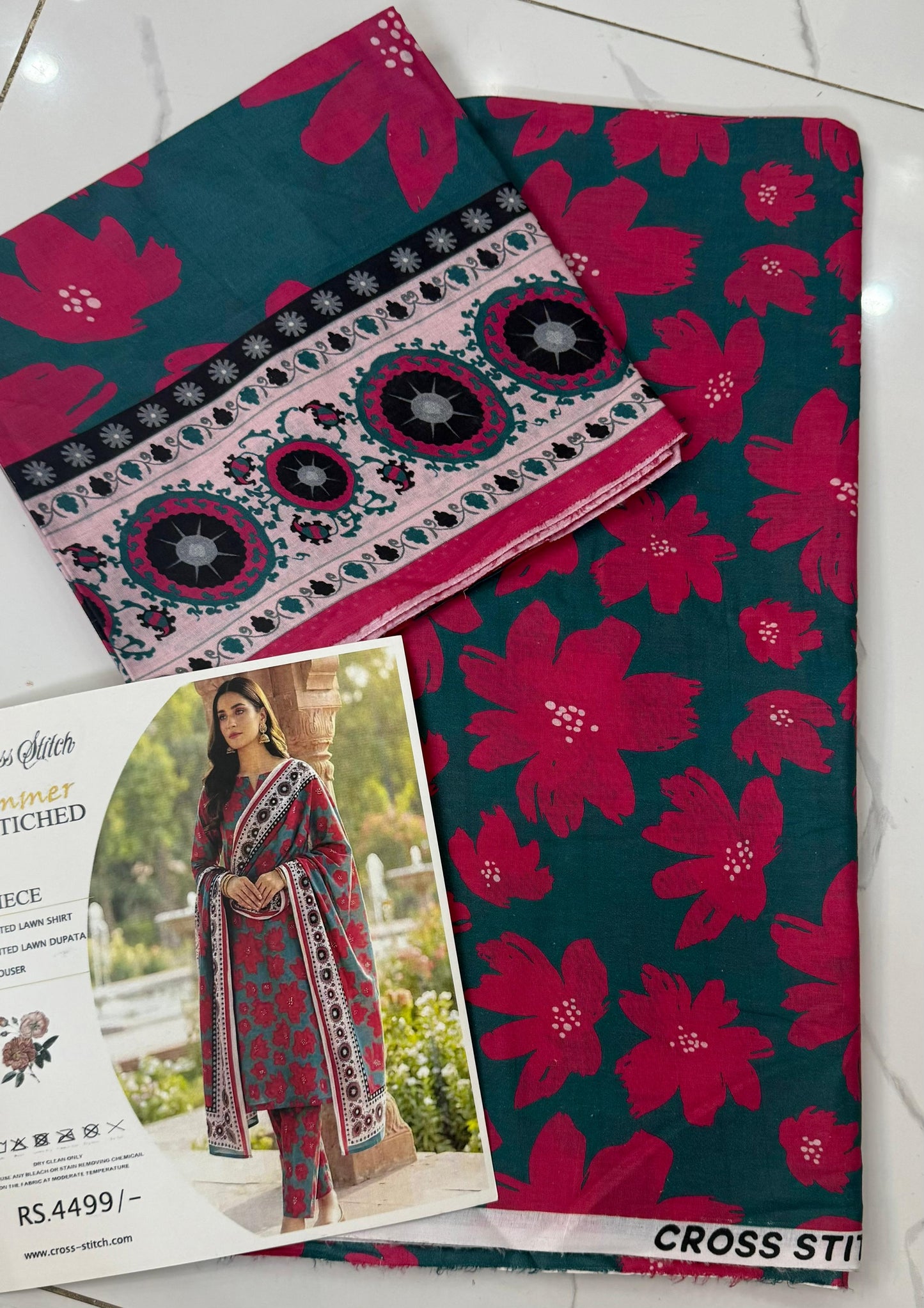 CROSS STITCH SUMMER LAWN COLLECTION