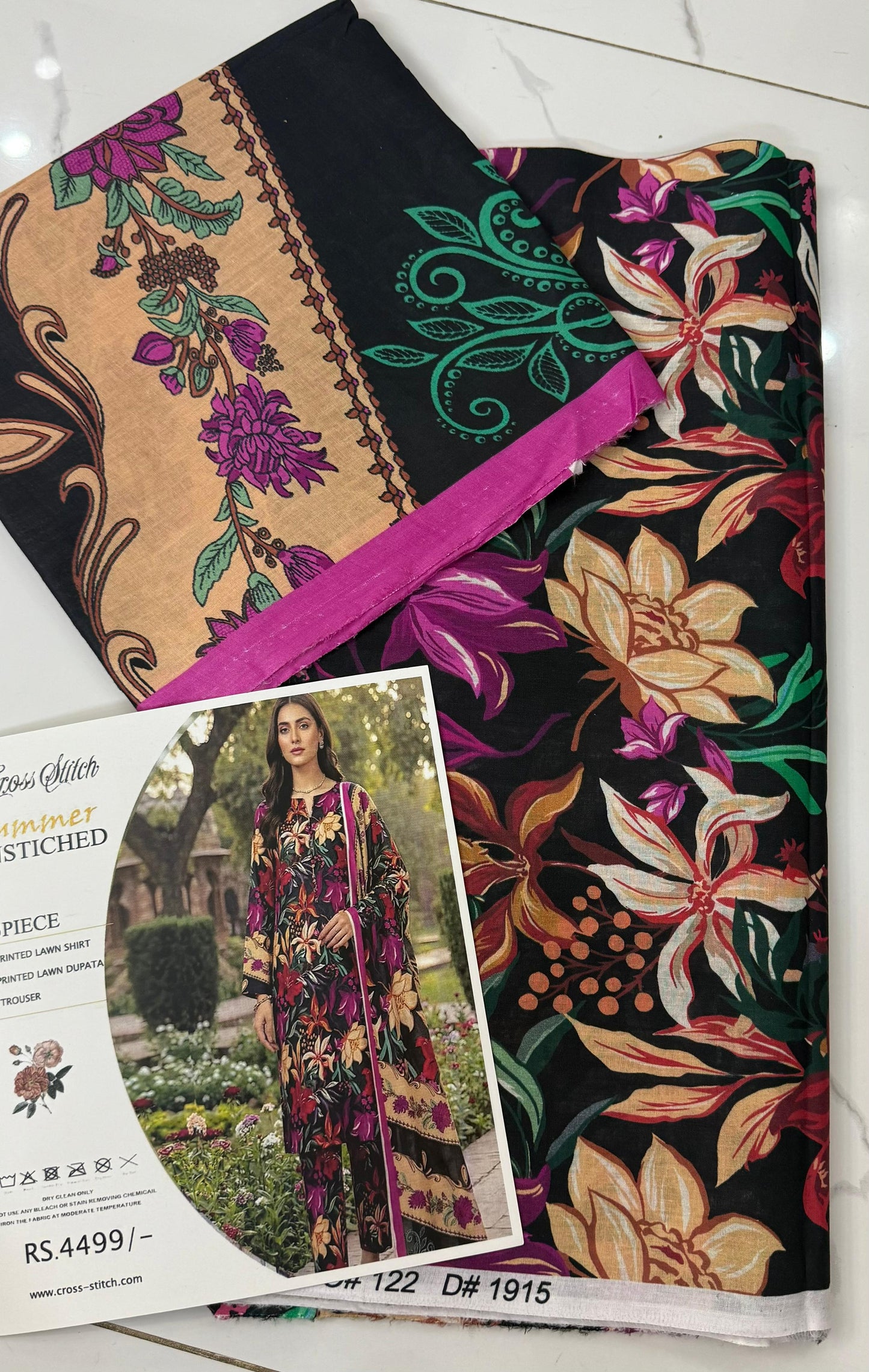 CROSS STITCH SUMMER LAWN COLLECTION
