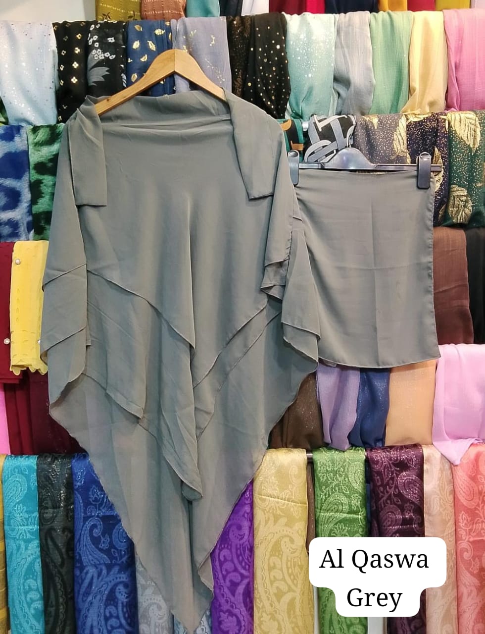 3PCS LAYER HIJAB SET