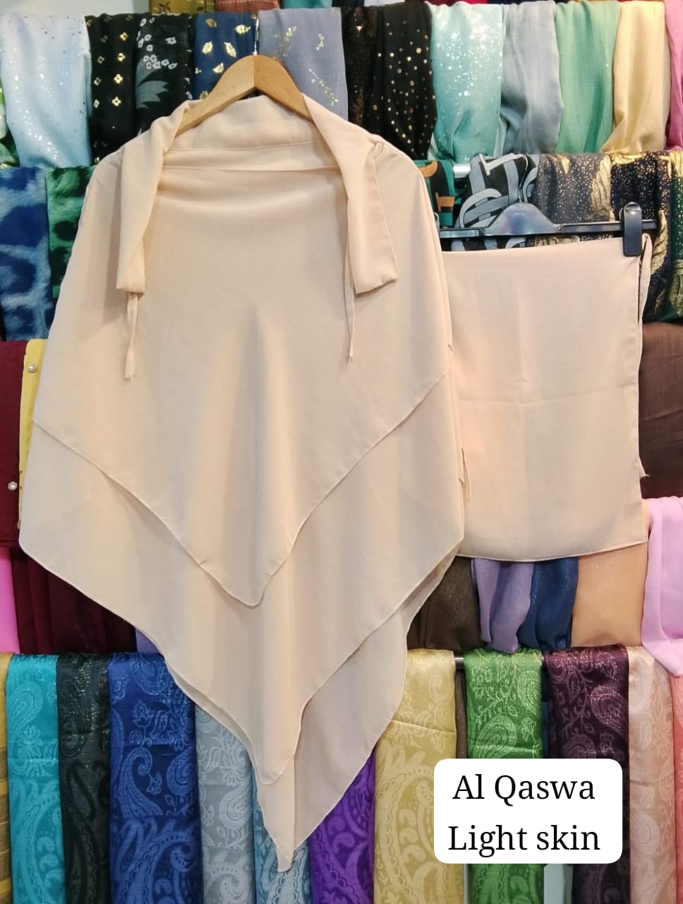 3PCS LAYER HIJAB SET