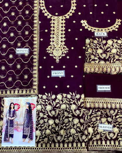 Haseen Laam Chiffon Party Wear Dress