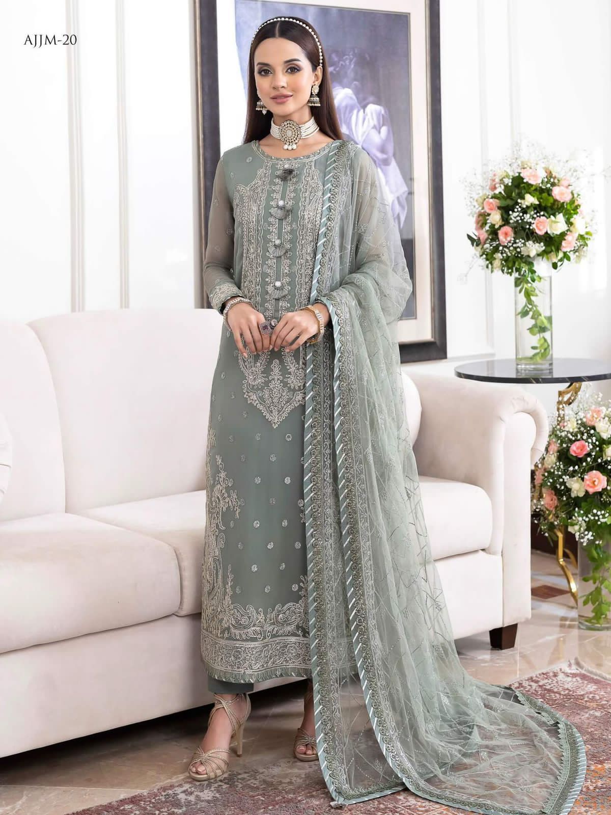 Asim Jofa JHILMIL CHIFFON