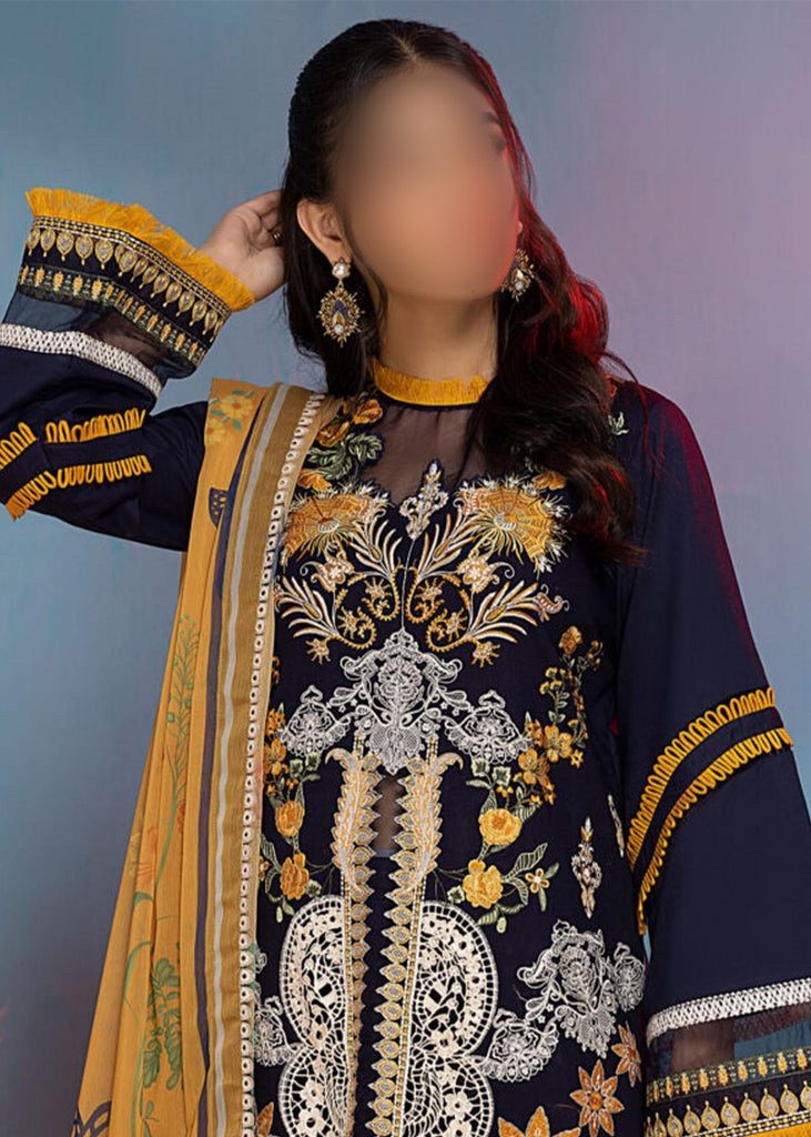 Asifa & Nabeel Aleyna Lawn DIAMOND DIGITAL ORGANZA